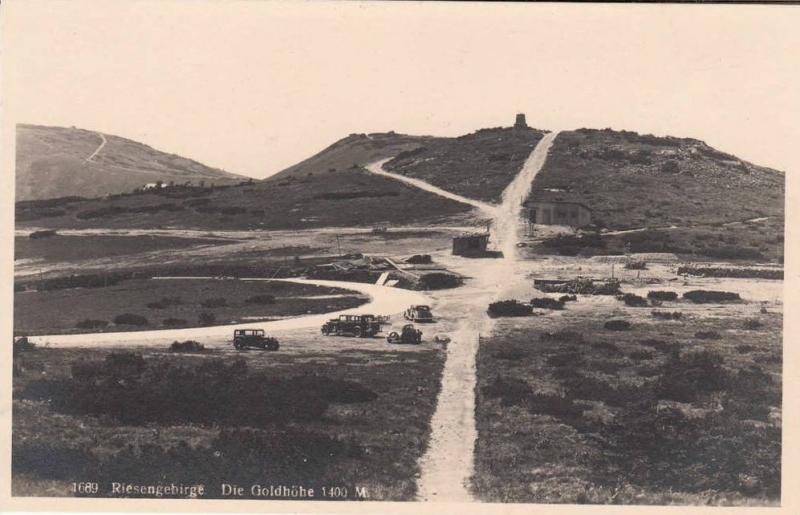 Krkonoše - Hančova mohyla 1940